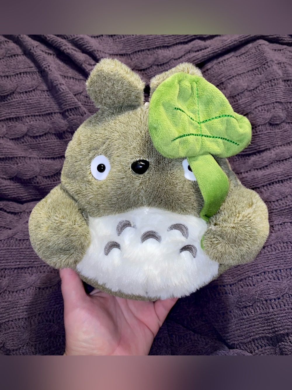 My Neighbor Totoro with Leaf Ghibli Japan 6” Plush